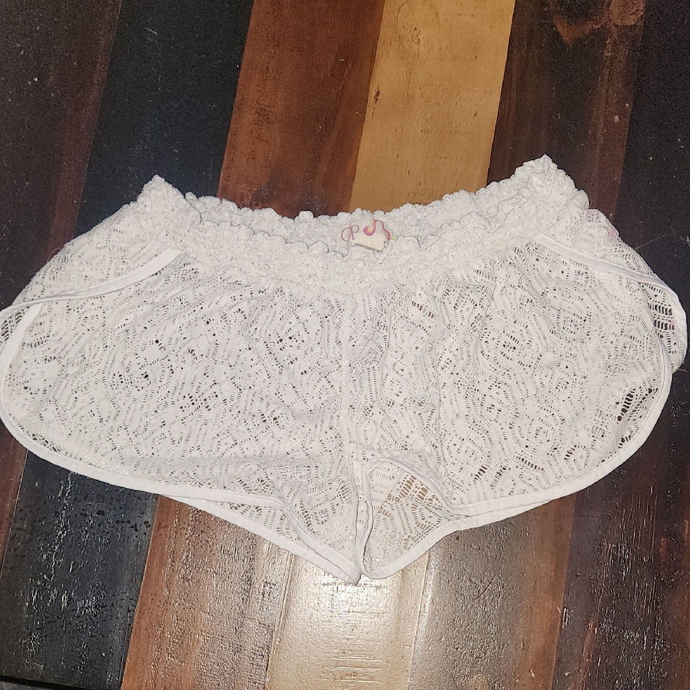Chic White Lace Women's Panties